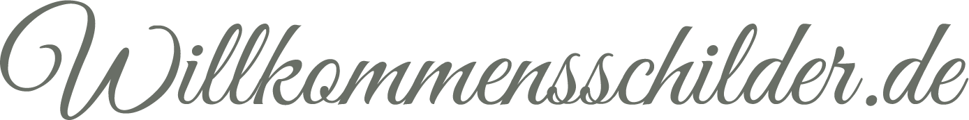 willkommensschilder.de